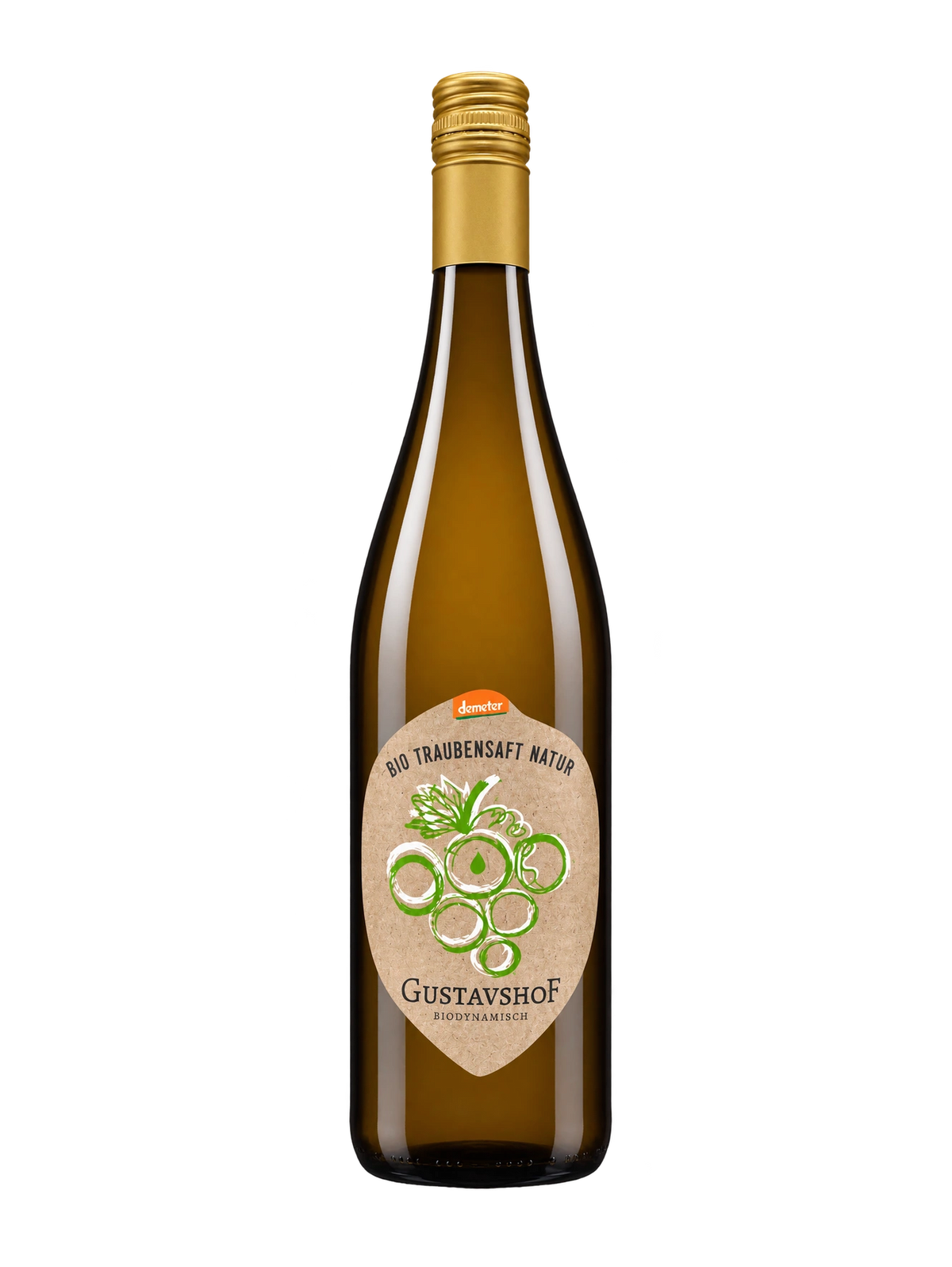 Gustavshof TraubePur Bio - weiss 730 ml