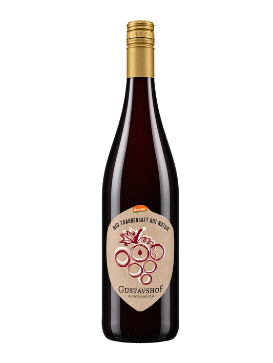 Gustavshof TraubePur Bio - rot 730 ml